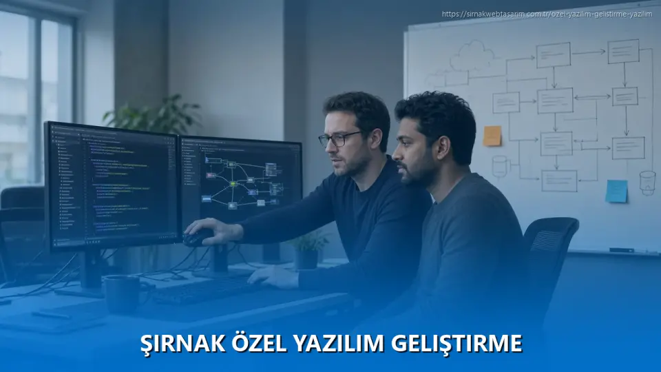 Şırnak Özel Yazılım Geliştirme