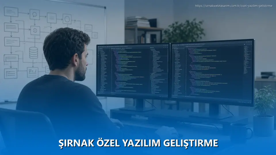 Şırnak Özel Yazılım Geliştirme